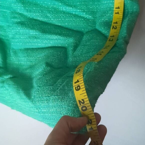 Banana Republic Woven Emerald Green Pencil Skirt 6 - Picture 5 of 13